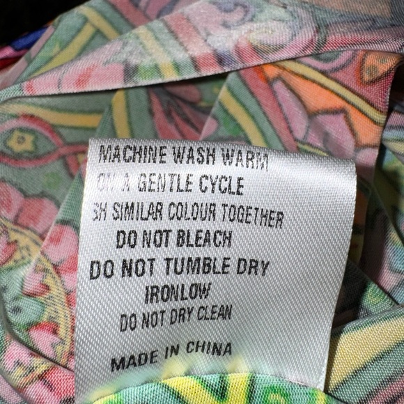 Women’s Reborn Colorful Kaleidoscope Dress, Size XL - Picture 6 of 7